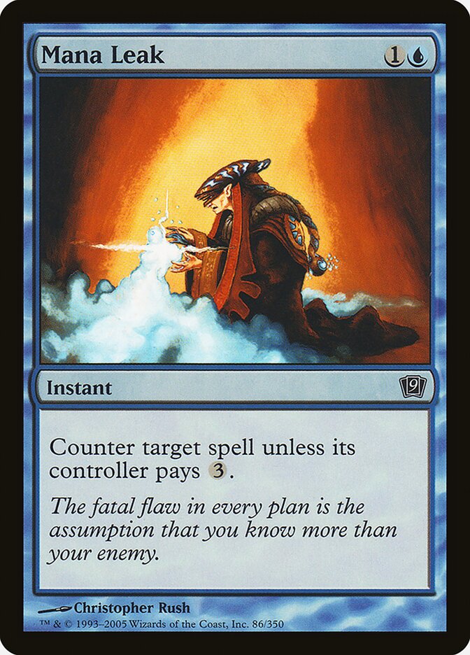 Mana Leak card front