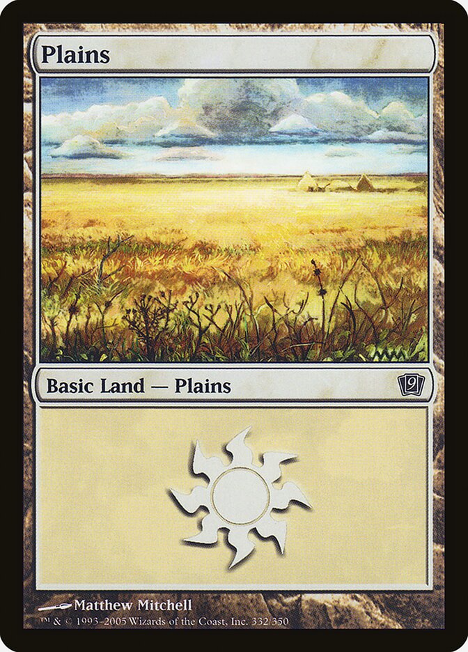 Plains card front