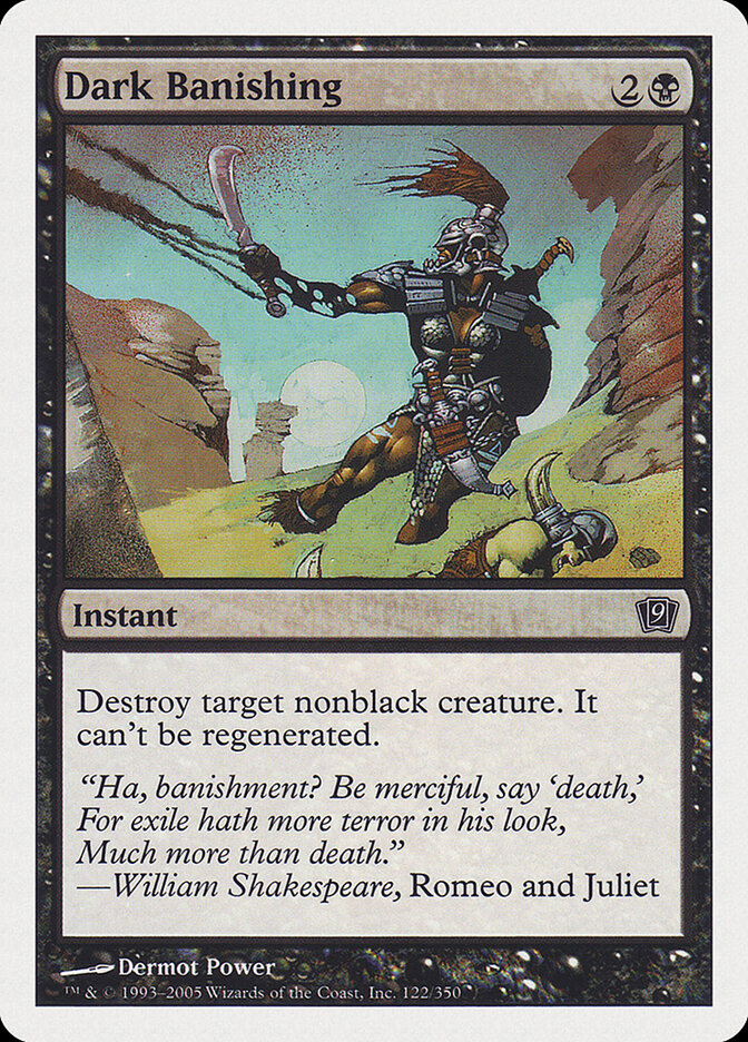 Dark Banishing card front