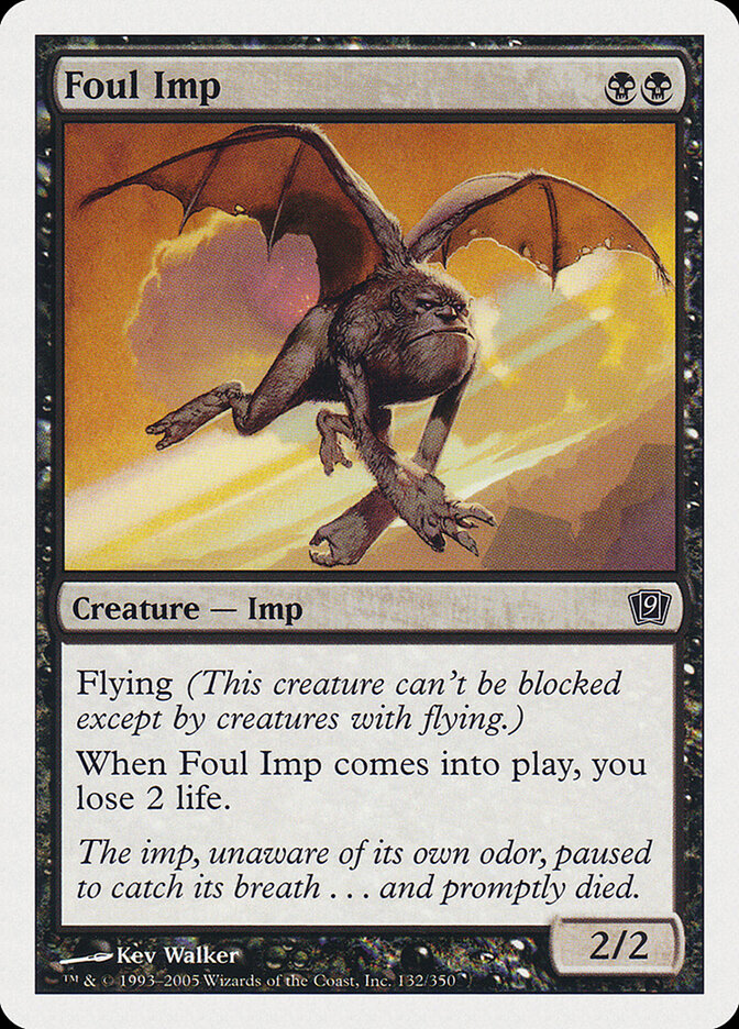Foul Imp card front