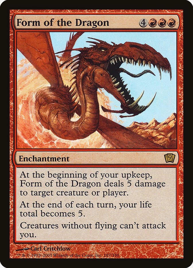 Form of the Dragon card front
