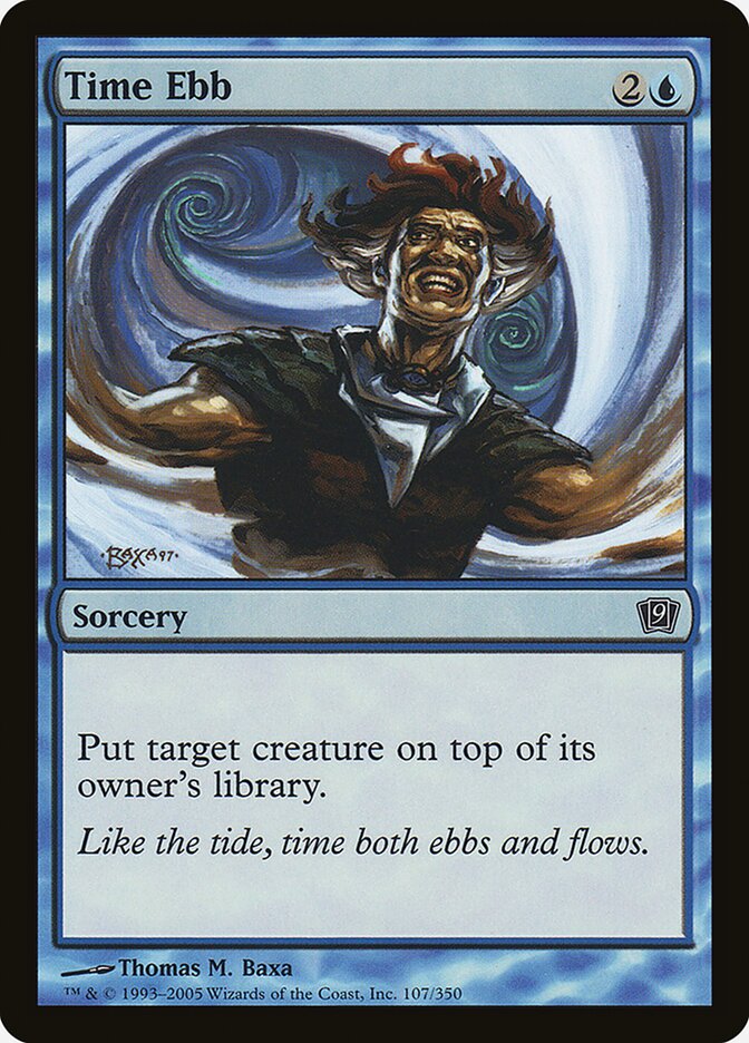 Time Ebb card front