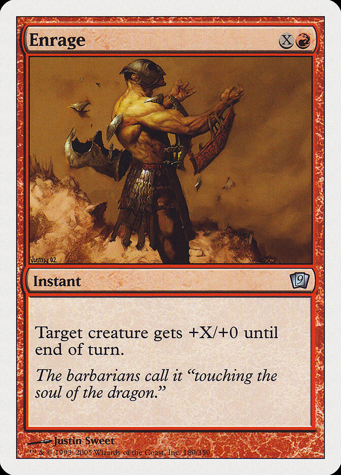 Enrage card front