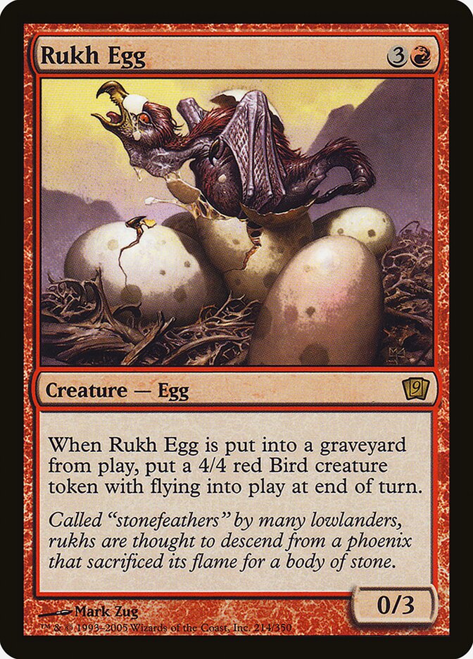 Rukh Egg card front
