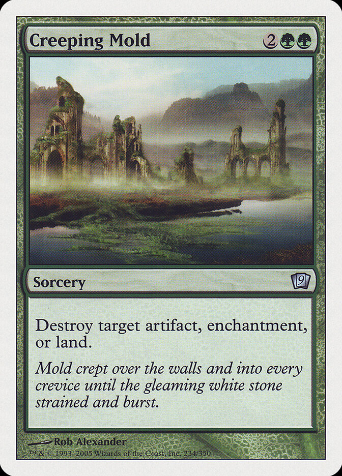 Creeping Mold card front