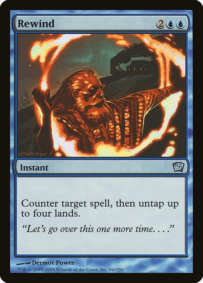 Rewind card front