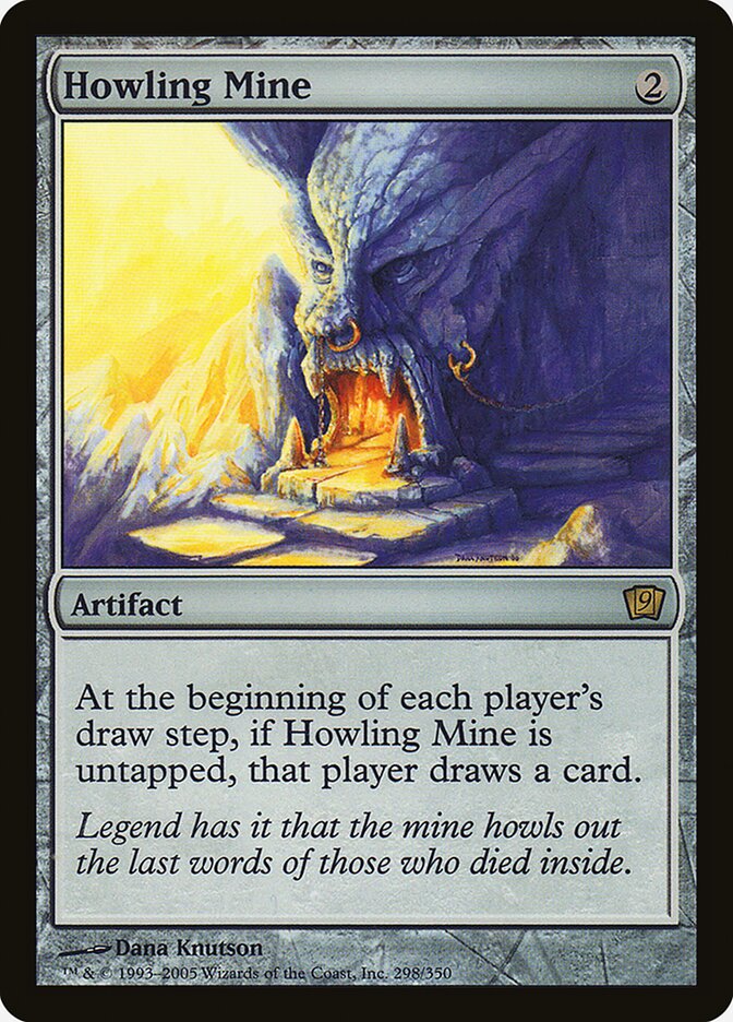 Howling Mine card front