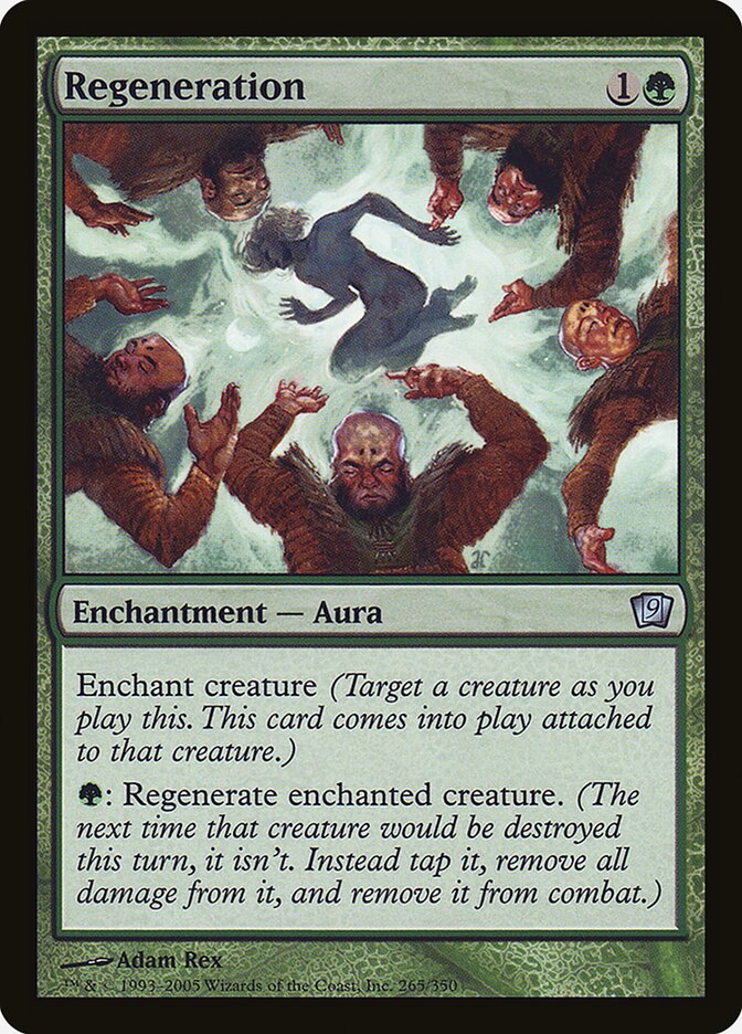 Regeneration card front