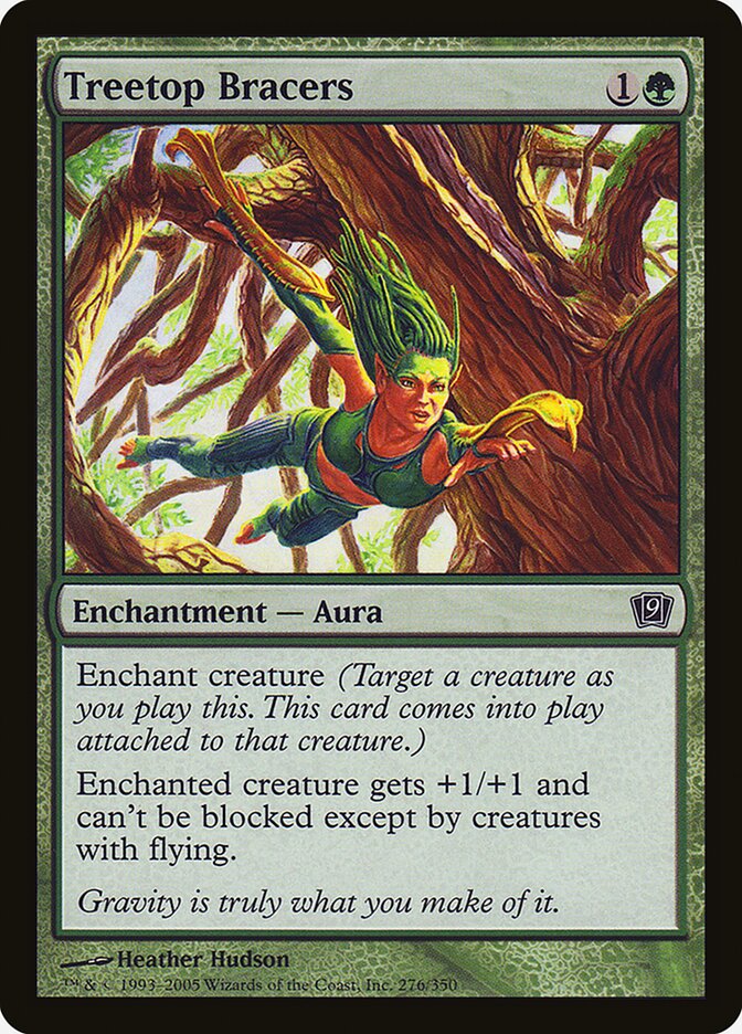 Treetop Bracers card front
