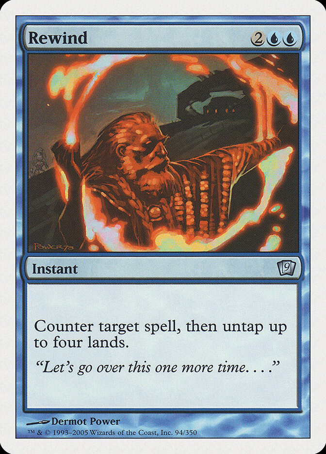 Rewind card front