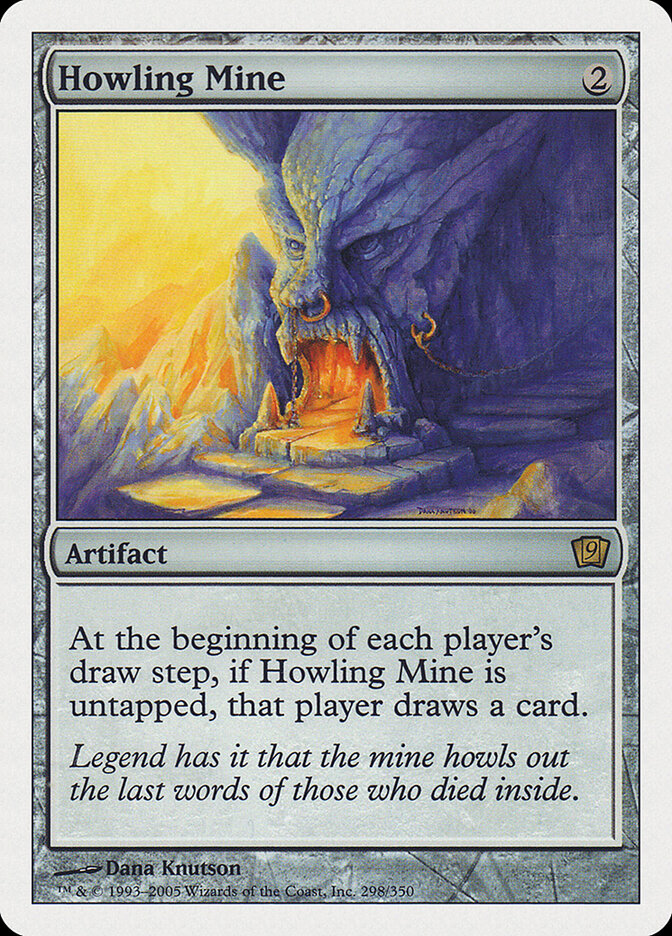 Howling Mine card front