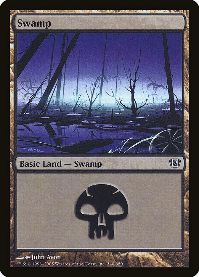 Swamp card front
