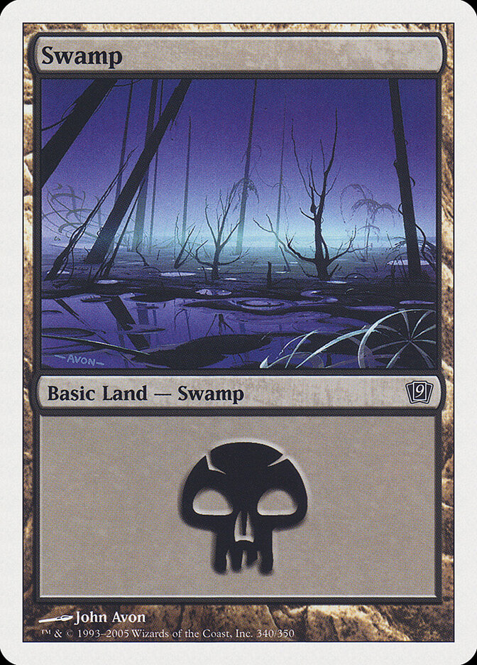 Swamp card front