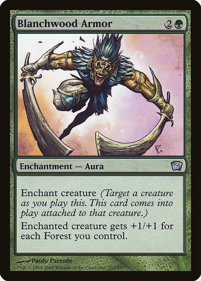 Blanchwood Armor card front