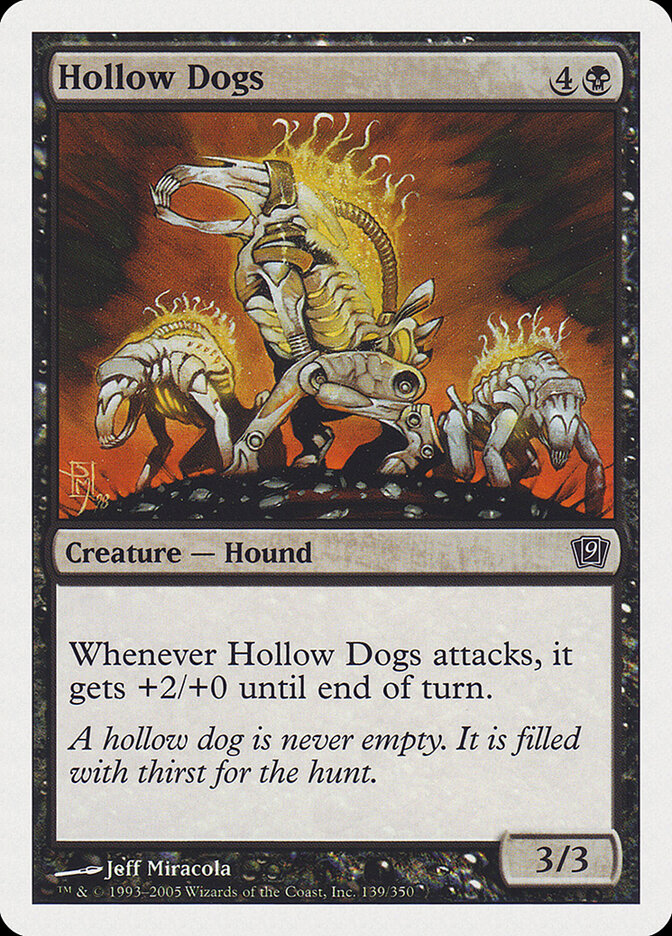 Hollow Dogs card front