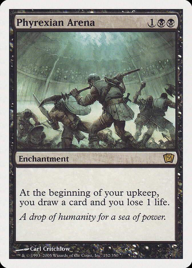 Phyrexian Arena card front