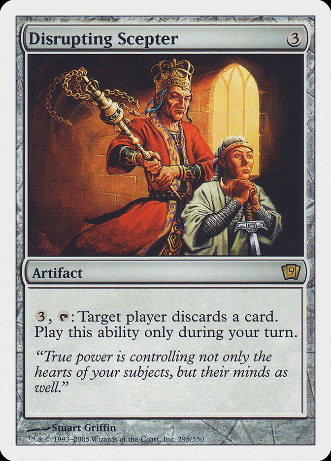 Disrupting Scepter card front
