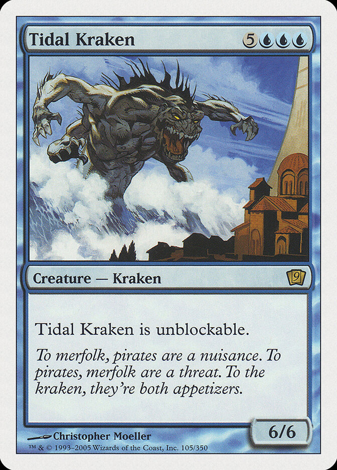Tidal Kraken card front