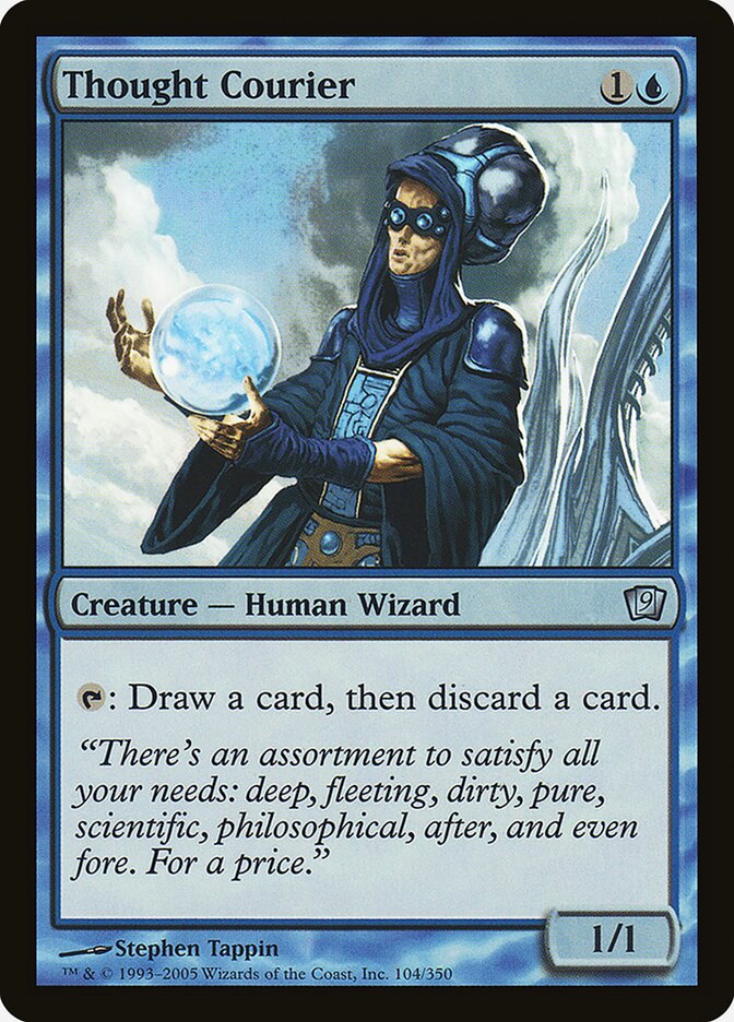 Thought Courier card front