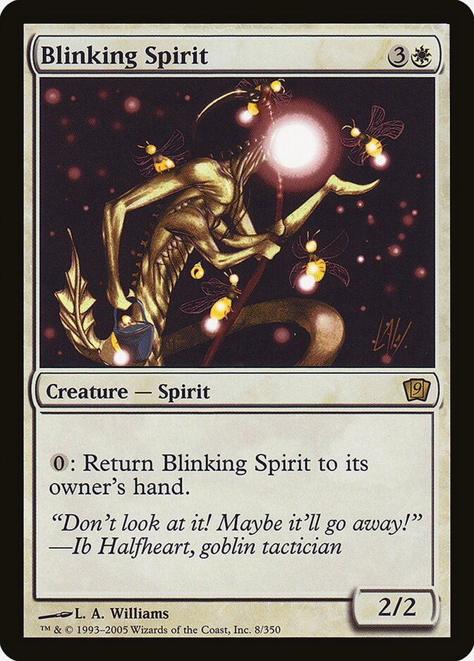 Blinking Spirit card front