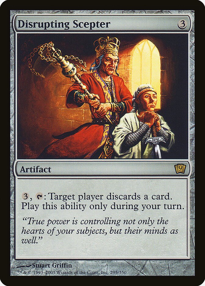 Disrupting Scepter card front