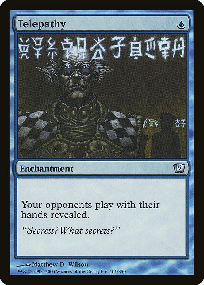 Telepathy card front