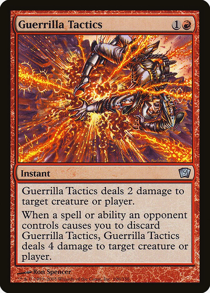 Guerrilla Tactics card front
