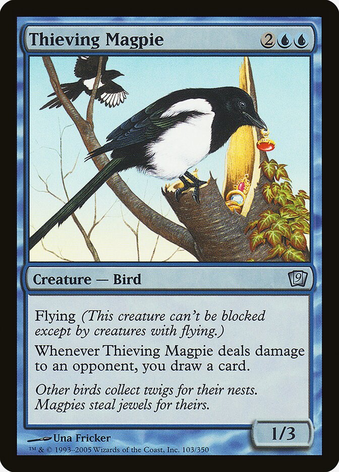 Thieving Magpie card front