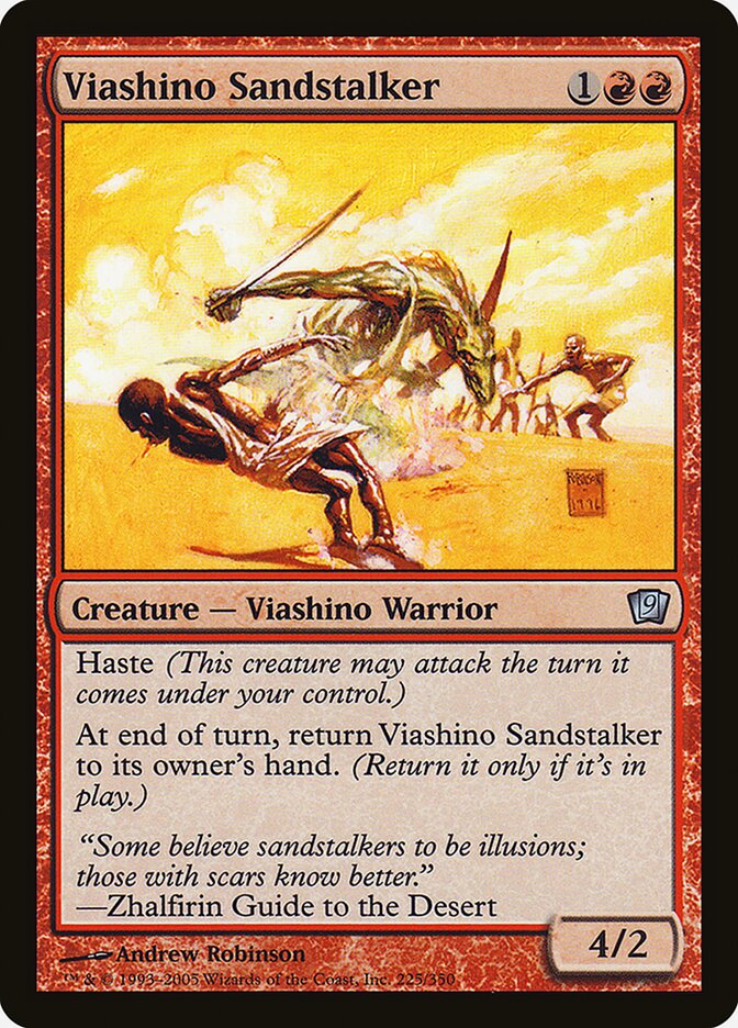 Viashino Sandstalker card front