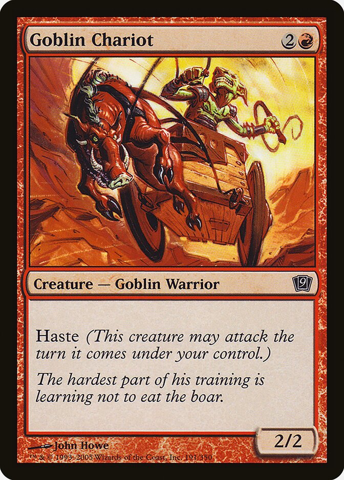 Goblin Chariot card front