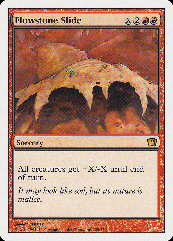 Flowstone Slide card front