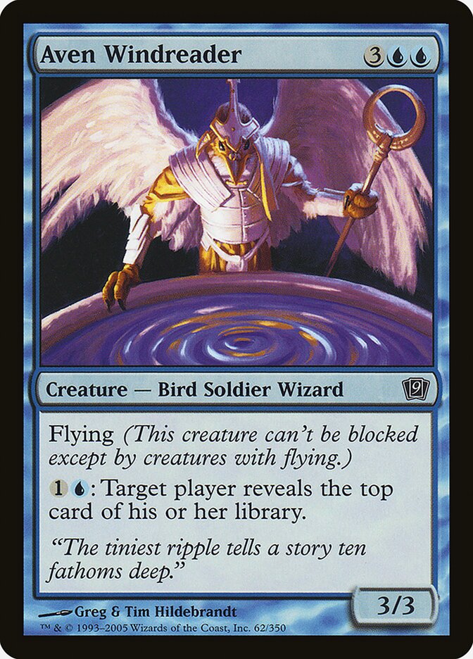 Aven Windreader card front