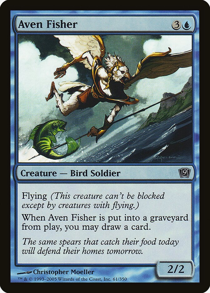 Aven Fisher card front