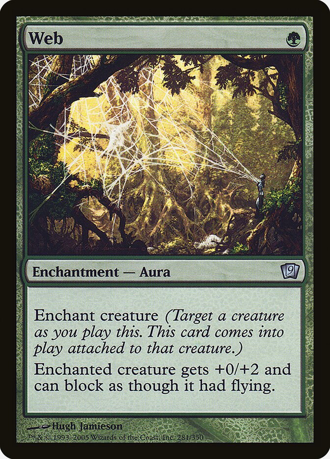 Web card front