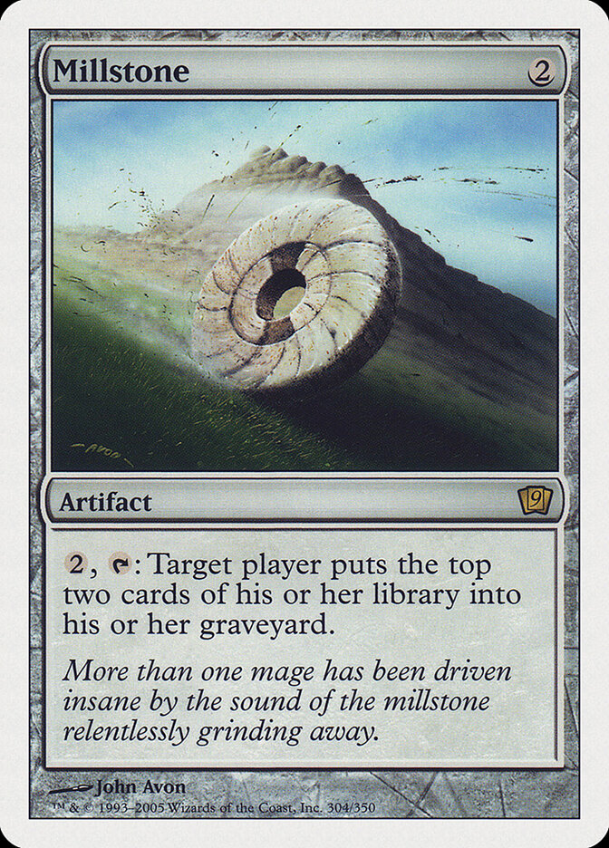 Millstone card front