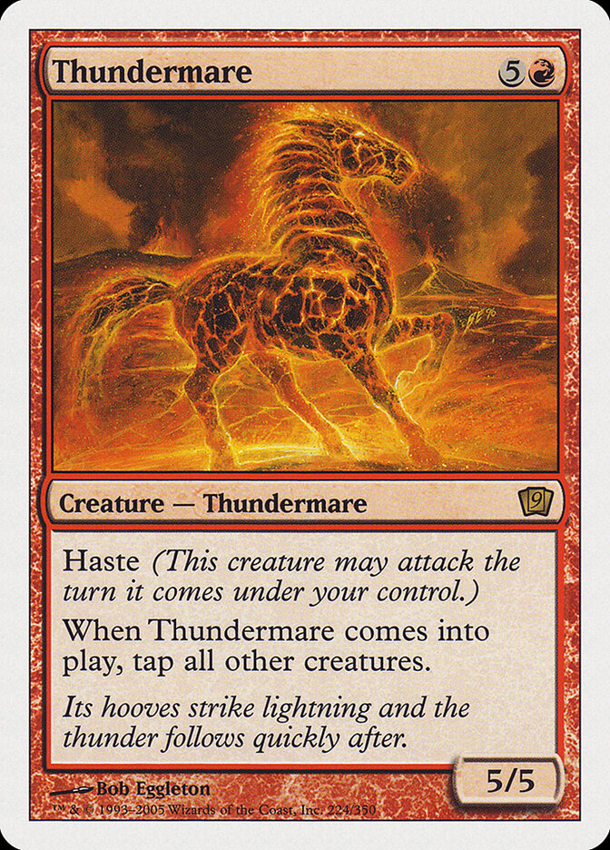 Thundermare card front