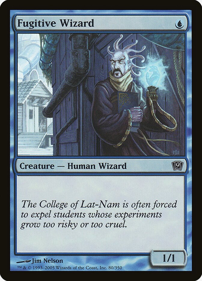 Fugitive Wizard card front