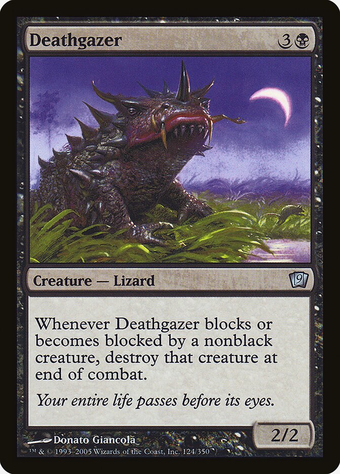 Deathgazer card front