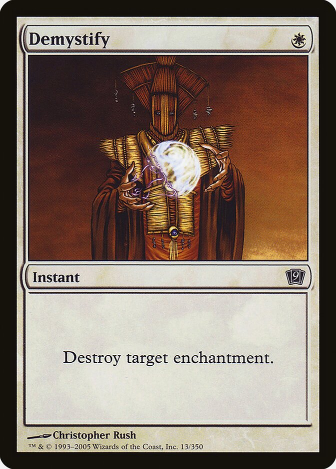 Demystify card front