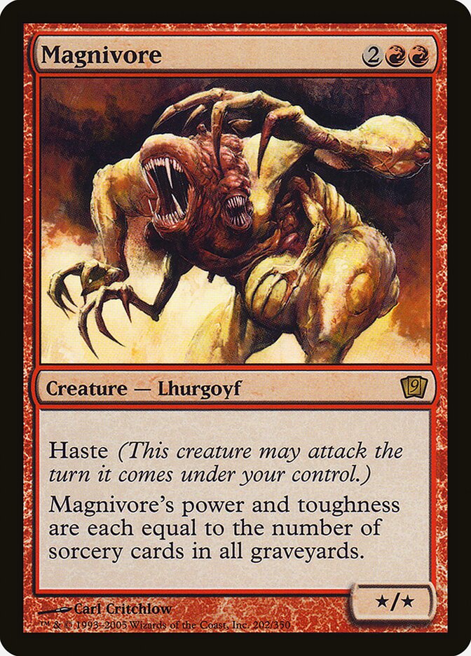 Magnivore card front