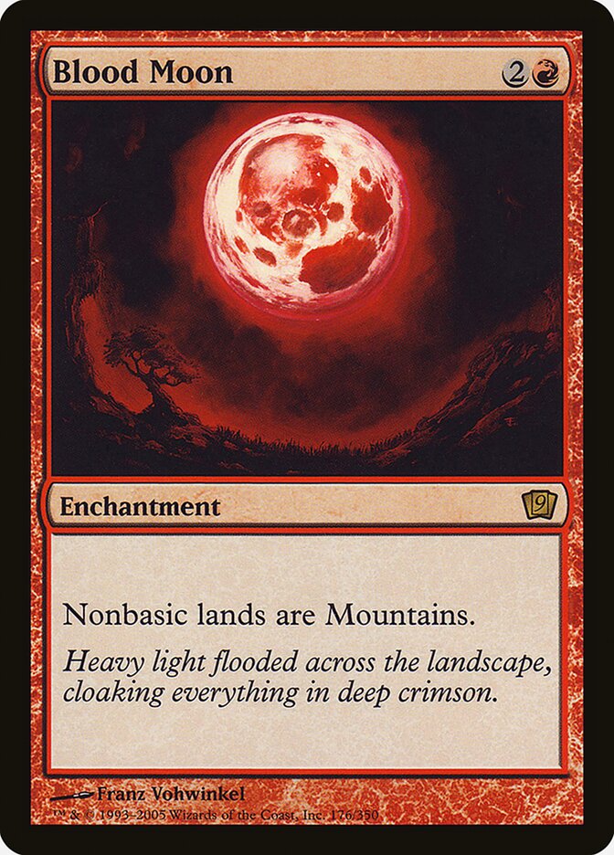 Blood Moon card front