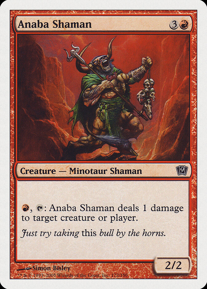 Anaba Shaman card front