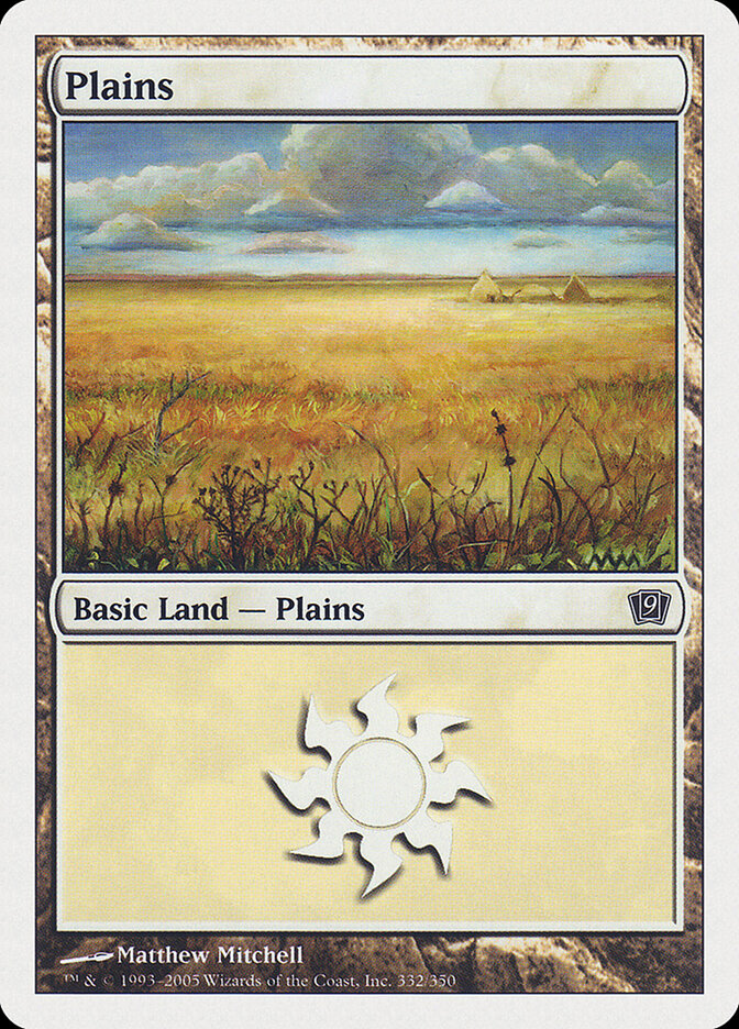 Plains card front