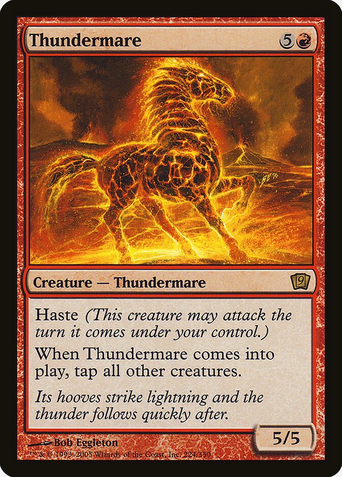 Thundermare card front