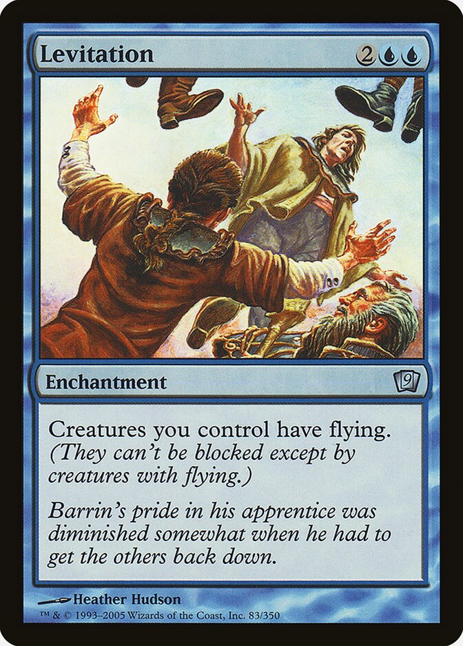 Levitation card front