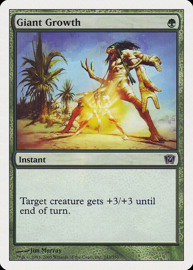 Giant Growth card front
