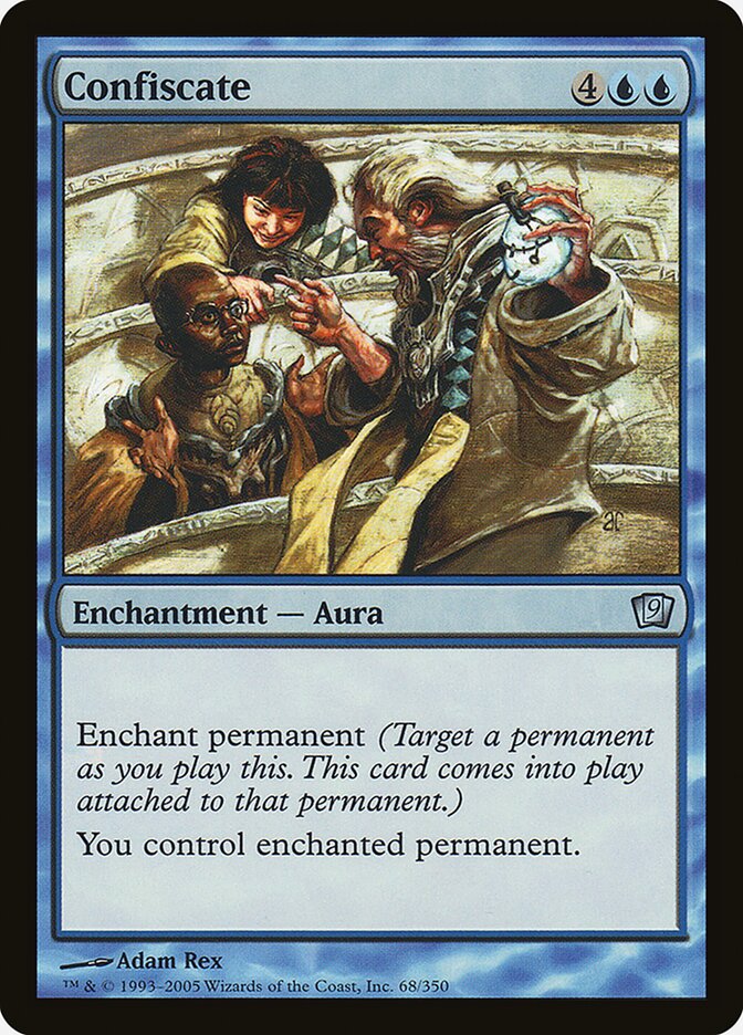Confiscate card front