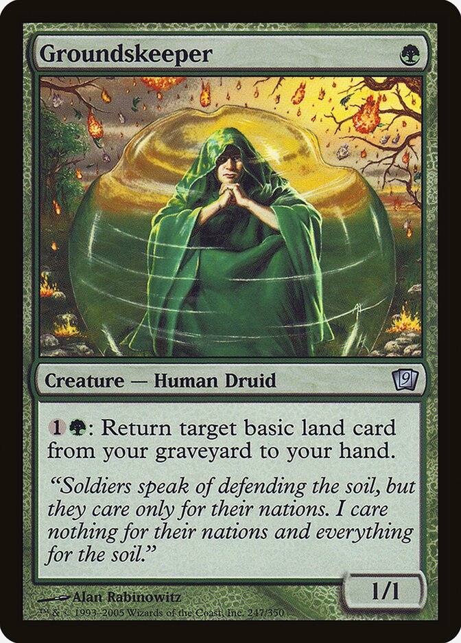 Groundskeeper card front