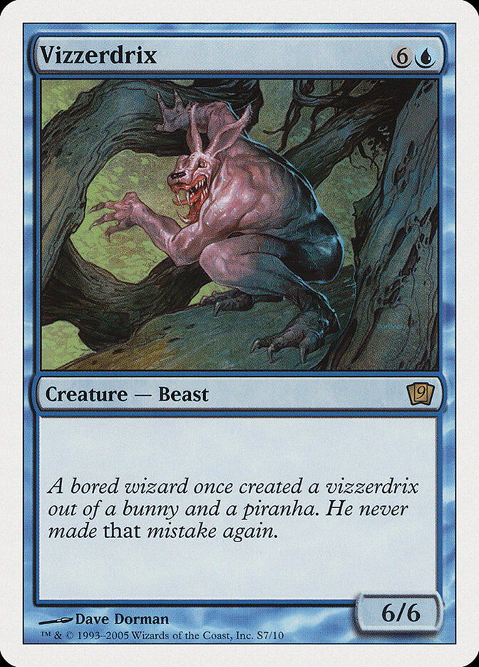 Vizzerdrix card front