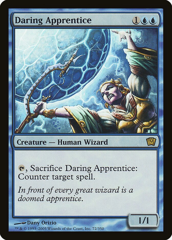 Daring Apprentice card front